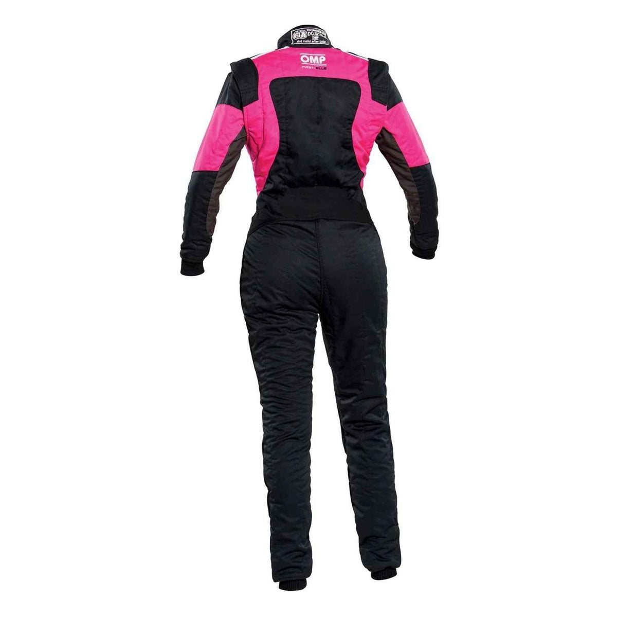 OMP First Elle Black and Pink Kart Racing Suit