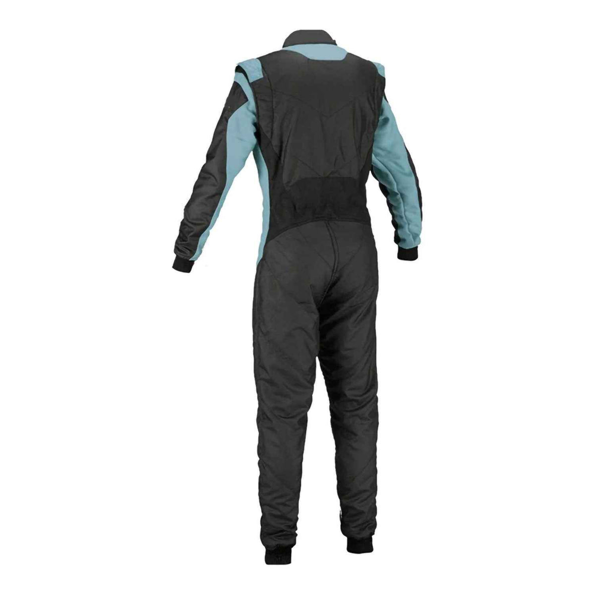 Plain Black and Blue Go Kart Racing Costume