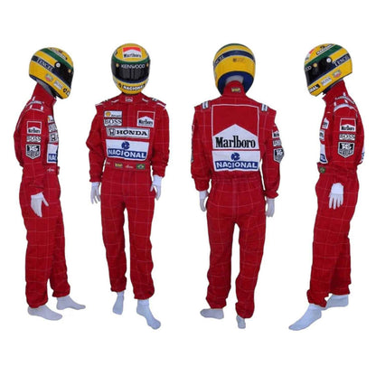 Ayrton Senna 1991 United States GP Replica Race Suit