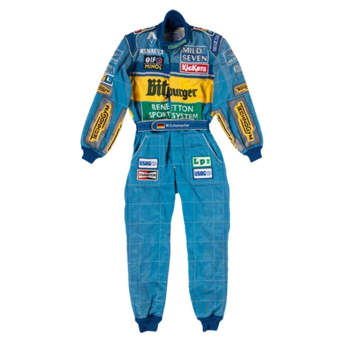 Michael Schumacher 1995 Replica Race Suit Legends