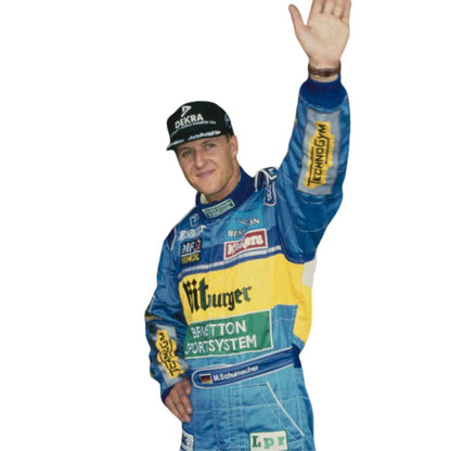 Michael Schumacher 1995 Replica Race Suit Legends