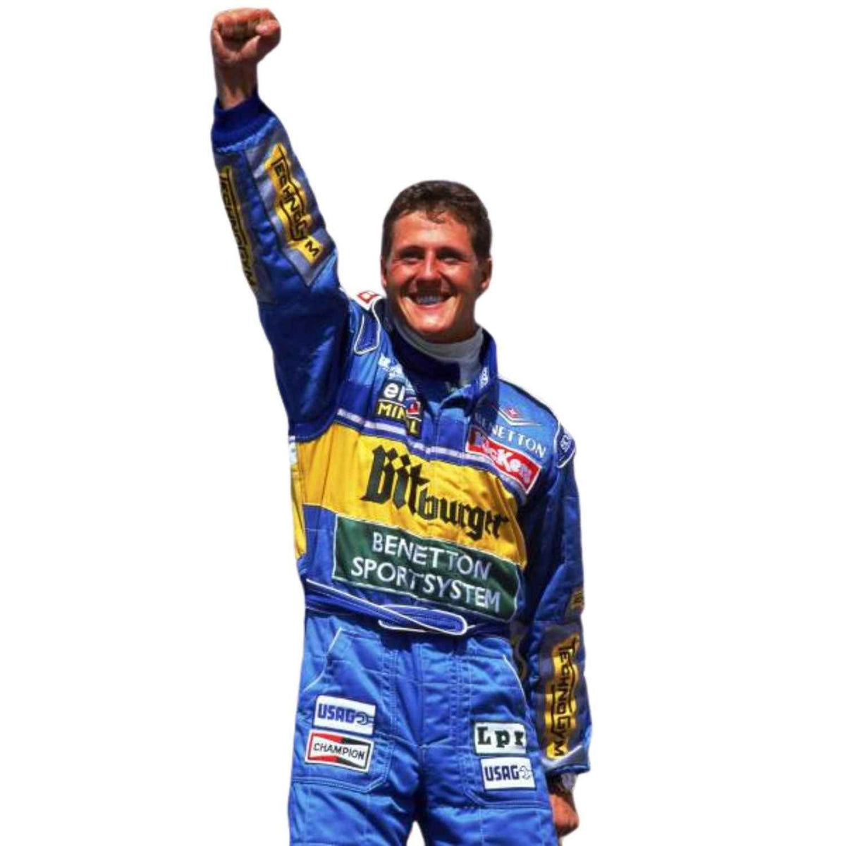 Michael Schumacher 1995 Replica Race Suit Legends