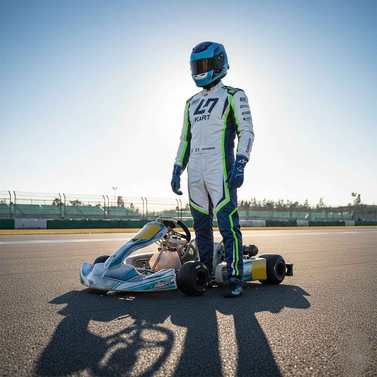 2022 OMP LN Overall Kart Racing Jumpsuit
