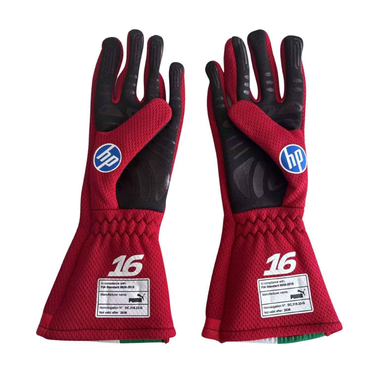 Charles Leclerc 2026 Monaco GP Racing Gloves Replica