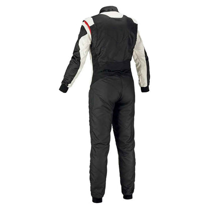Black and White Custom Karting Racing Outfit