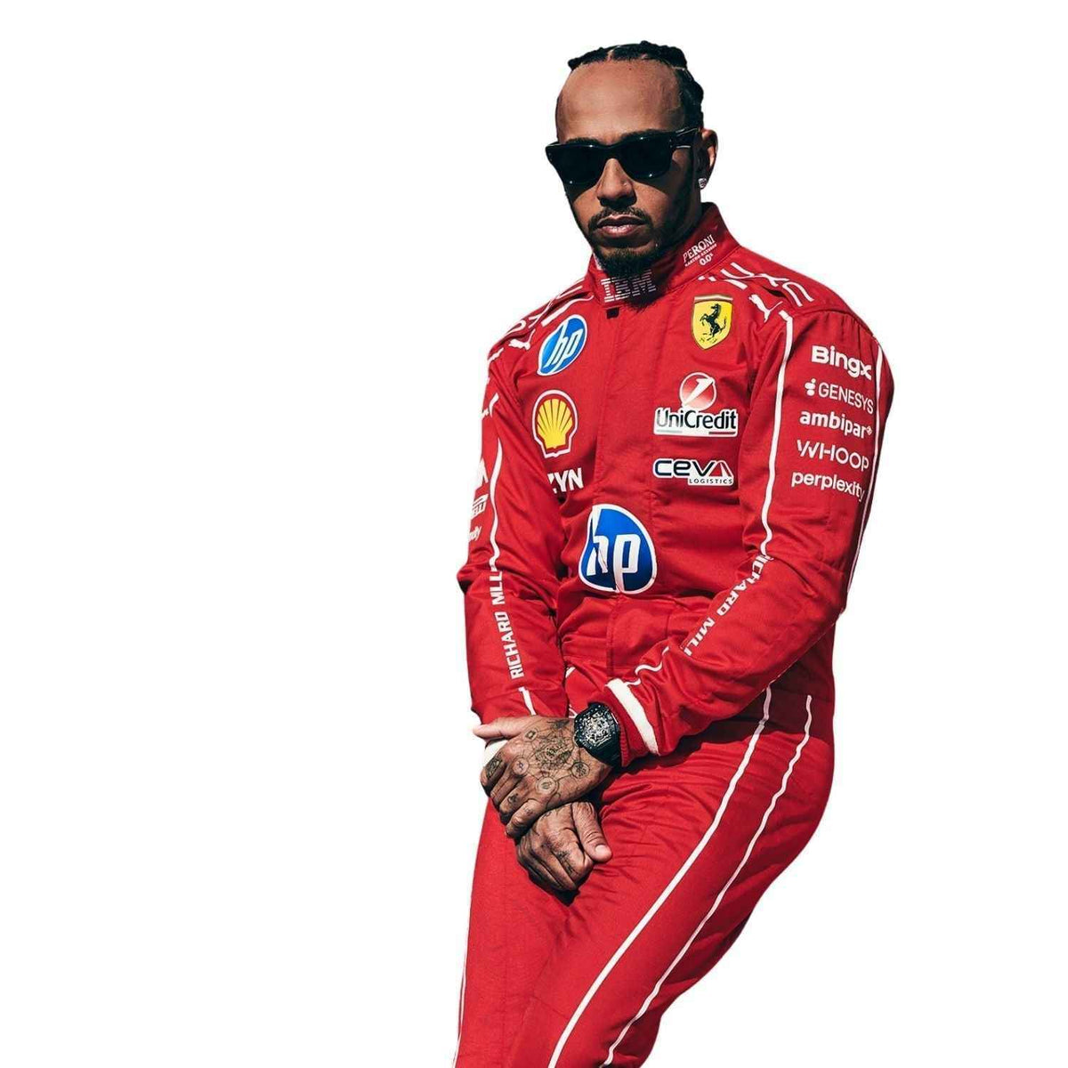 Replica Race Costume Lewis Hamilton Monza 2026