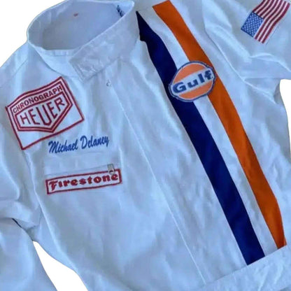 Michael Delaney Le Mans 1971 Movie Race Suit Replica