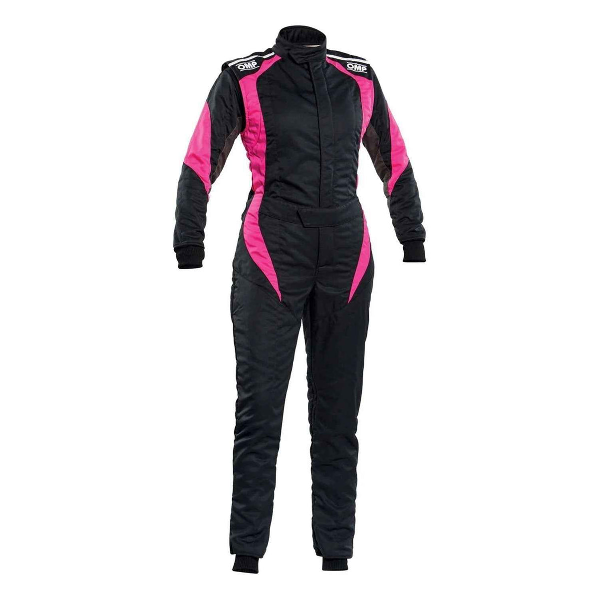 OMP First Elle Black and Pink Kart Racing Suit