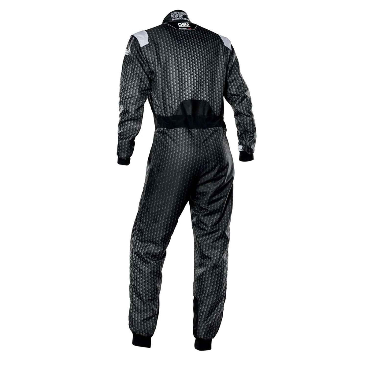 OMP KS-3 Art Black and White Kart Racing Suit
