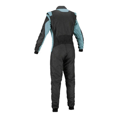 Plain Black and Blue Go Kart Racing Costume