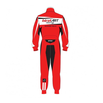 Red Birel ART Style Go Kart Racing Suit
