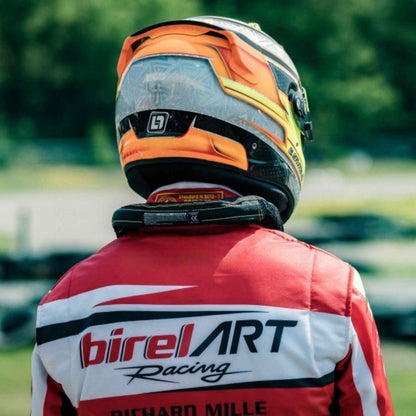 Red Birel ART Style Go Kart Racing Suit