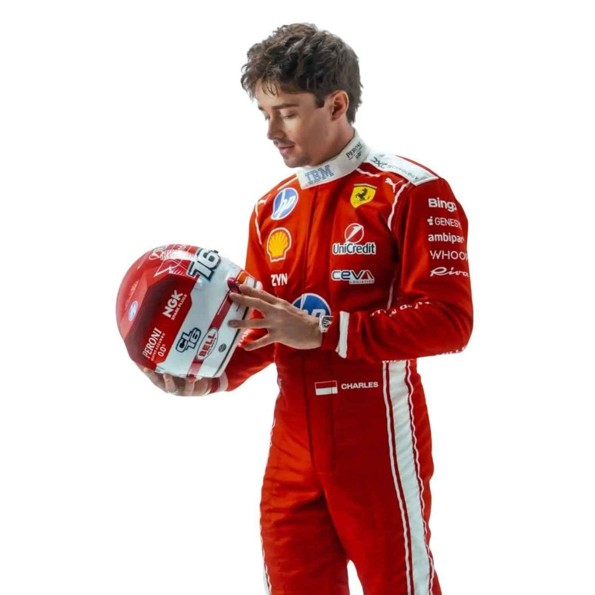 2026 Charles Leclerc F1 Racing Costume