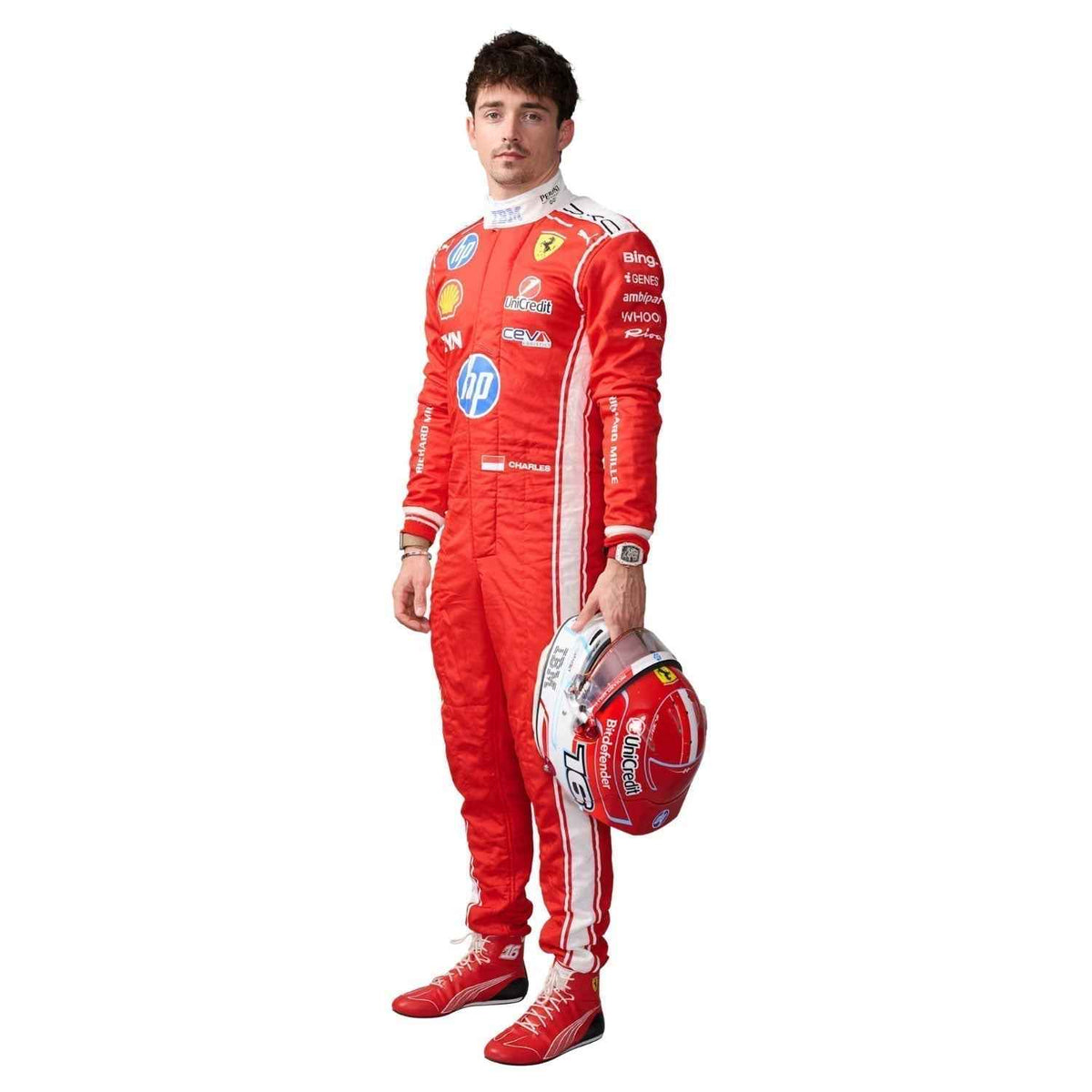 2026 Charles Leclerc F1 Racing Costume