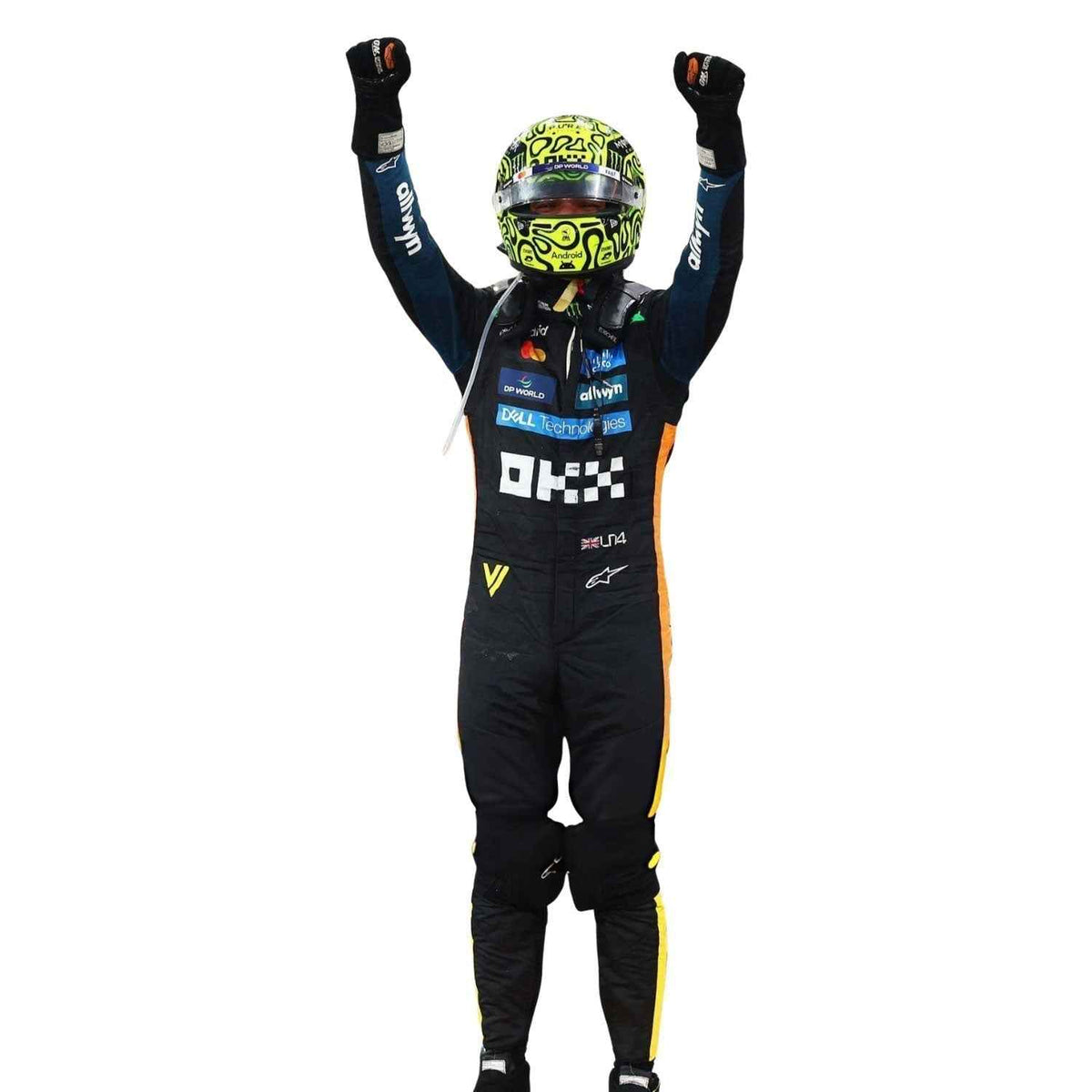 Replica Race Suit Lando Norris Abu Dhabi GP 2025